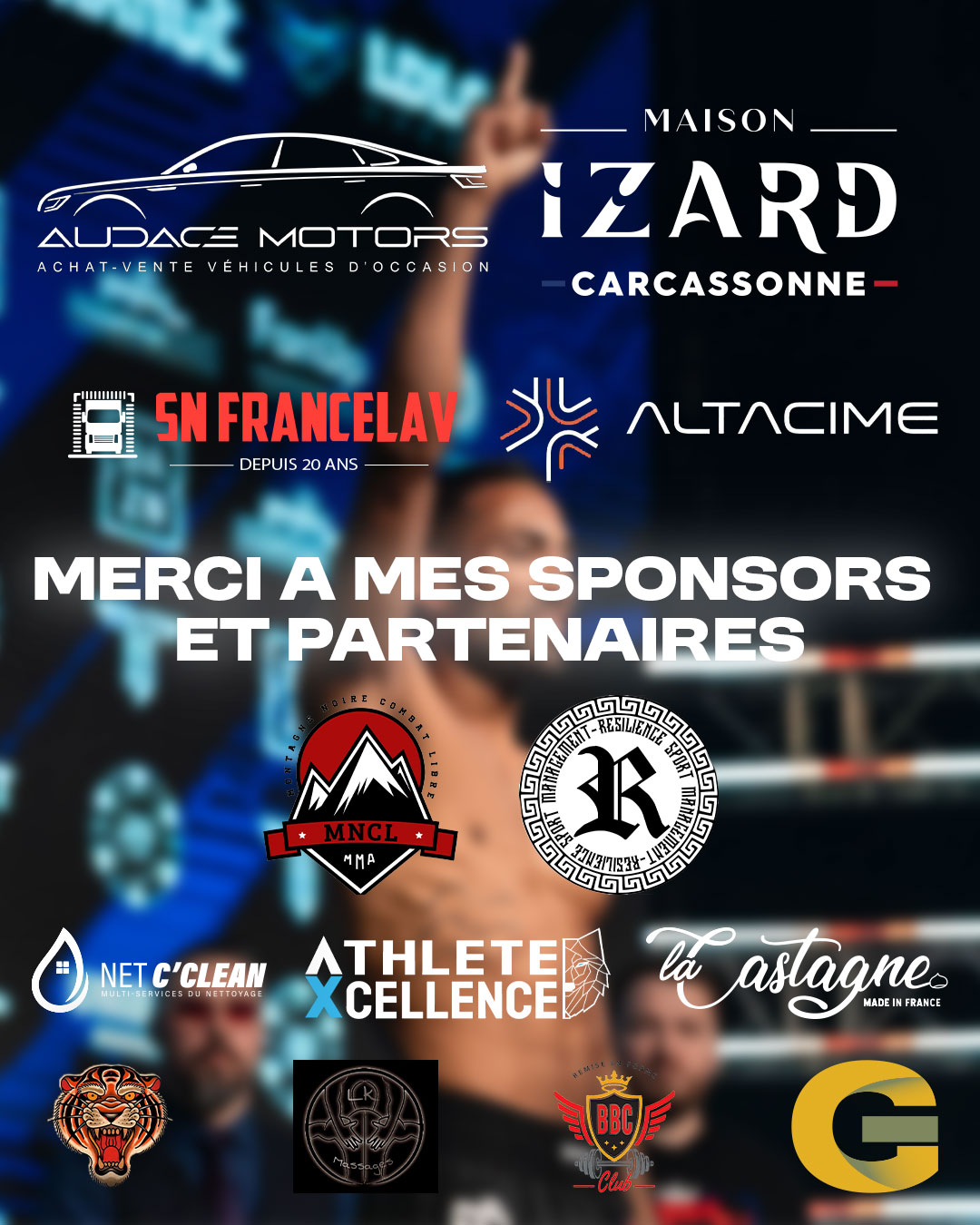 Mahio Campanella – Remerciements sponsors